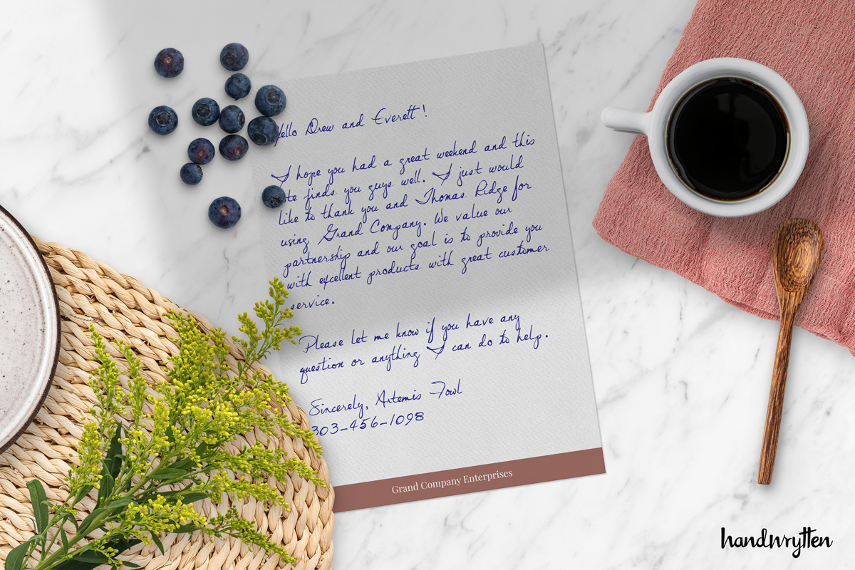 How to Write a Professional Thank You Letter