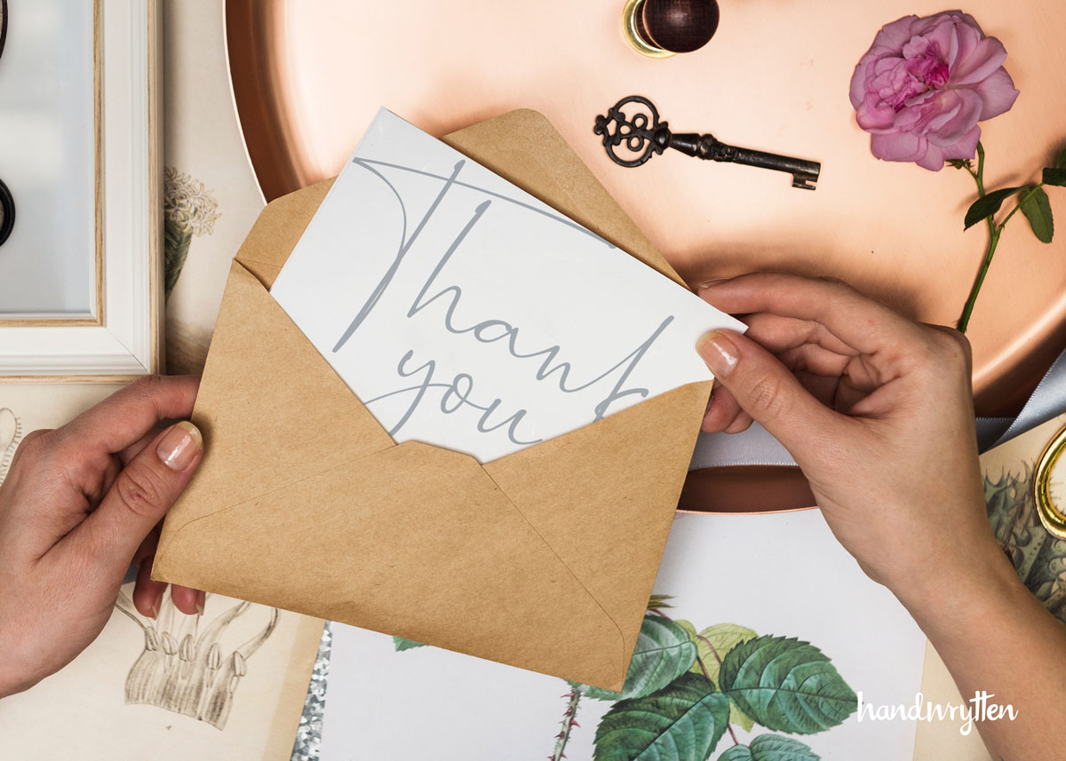 Funeral Thank You Notes - Handwrytten